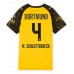 Borussia Dortmund Nico Schlotterbeck #4 Hemma matchtröja Dam 2025-26 Kortärmad Billigt